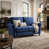 Polyester bleu foncé sélectionné