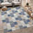 Machine Washable Indoor/Outdoor Chantille ACN2923 Americana Rug-971980686-971980687
