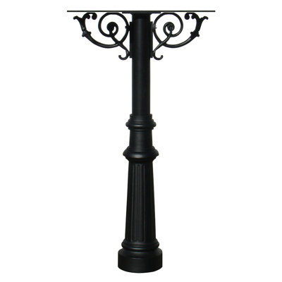 Hanford 57" H In-Ground Post