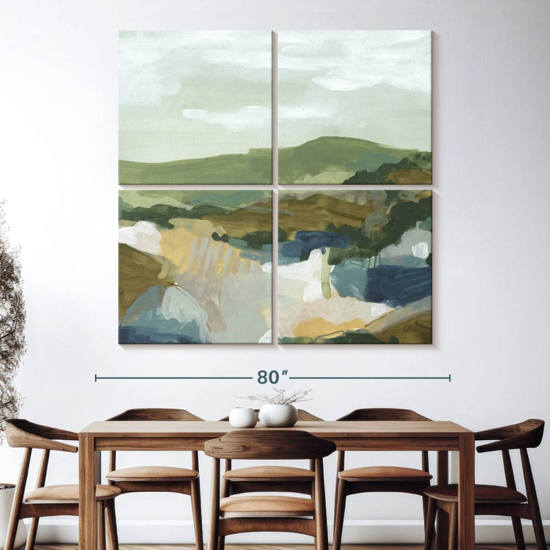 Plein air primitif II, H 74 po x l 74 po