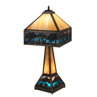 Deer Lodge 29" Metallic Table Lamp