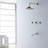 Oceana Shower Set with Rainfall Shower Head and Faucet