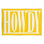 «Howdy phrase on Yellow» par Grace Popp