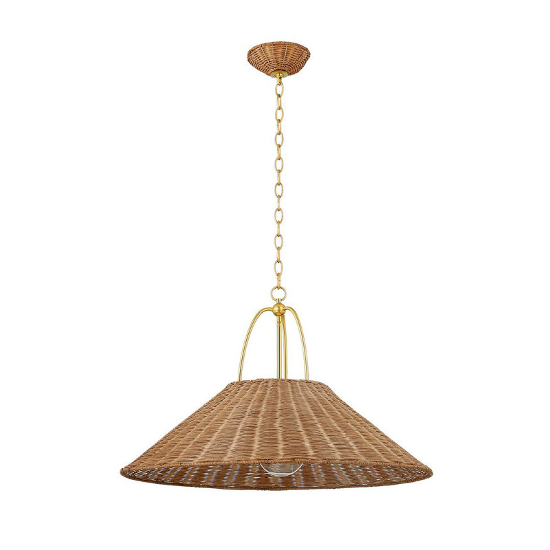 Davida 1 Light Pendant by Zoe Feldman x Mitzi, 19"H x 30"W x 30"D