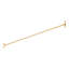 60" Brass Straight Shower Curtain Rod-68509645