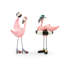 Patience Brewster Shelia And Sheldon Flamingo Figurines