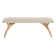 Banc en cuir véritable Jvian