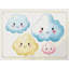 Tapis lavable pour enfant East Urban Home Sky Clouds_Sky016-1590042452