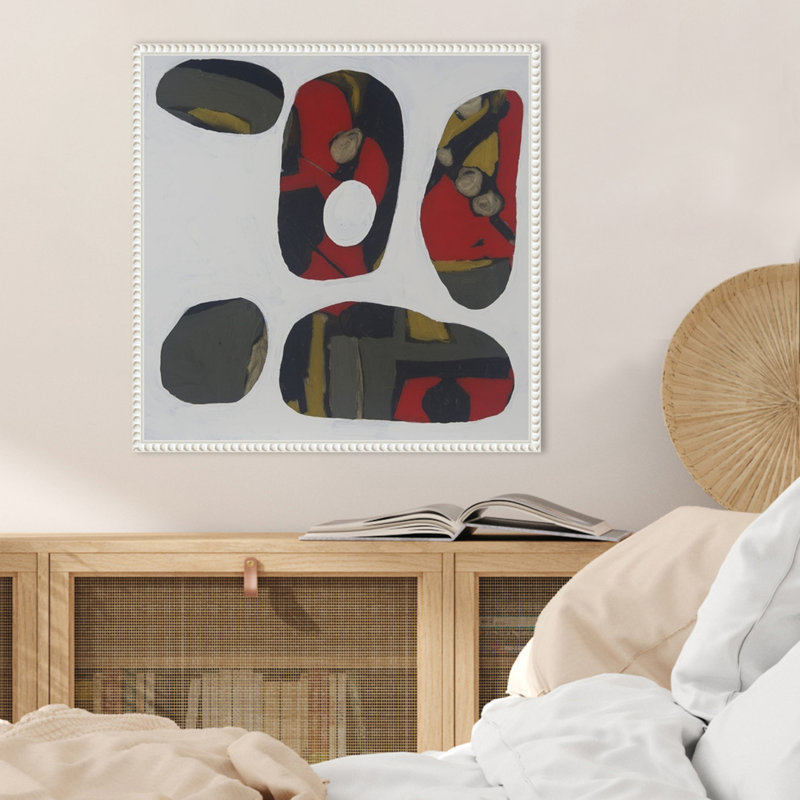 «Painted Stones II» par Erin McGee Ferrell, reproduction d'art sur toile encadrée, H 22 po x l 22 po