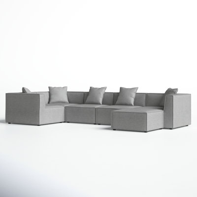 Canapé modulaire rembourré 6 pièces Saybrook