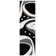 Ashal Abstract Black/Ivory Area Rug