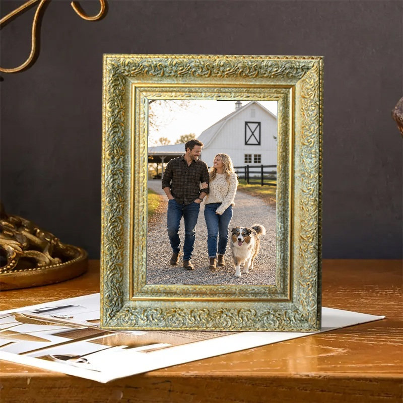 Cadre photo 3 pièces 11 "x 14" doré antique pour affichage mural et de table, 11" W x 14" H, 3, Antique Gold