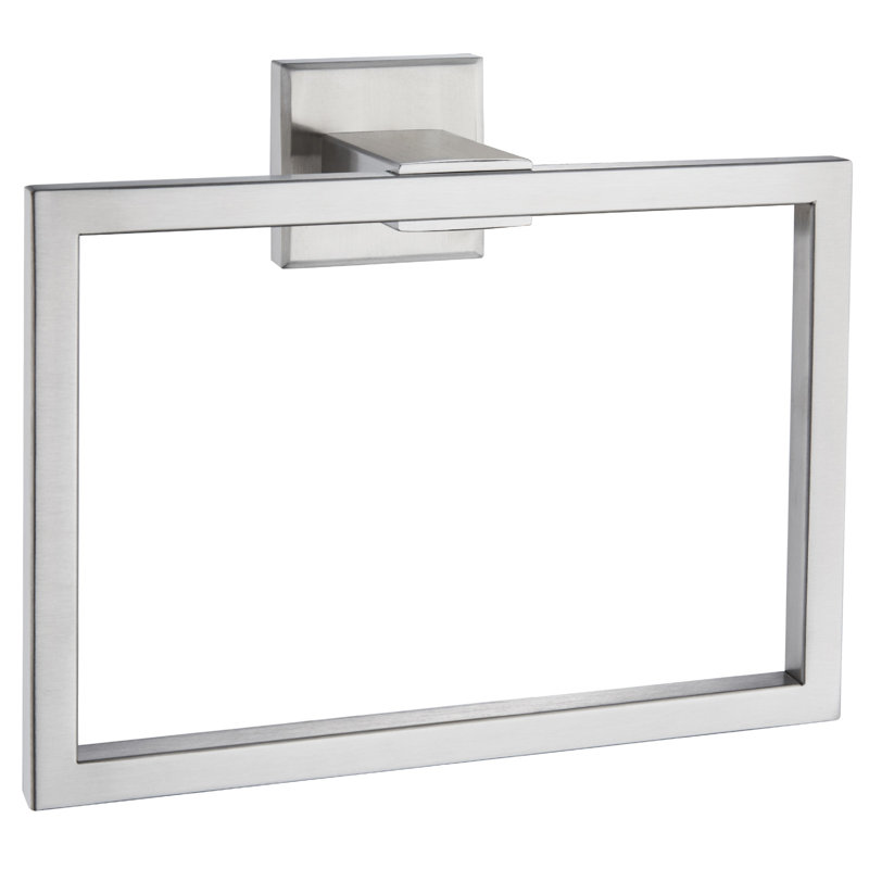 Bathroom Towel Ring Wall Mounted, Brushed Nickel