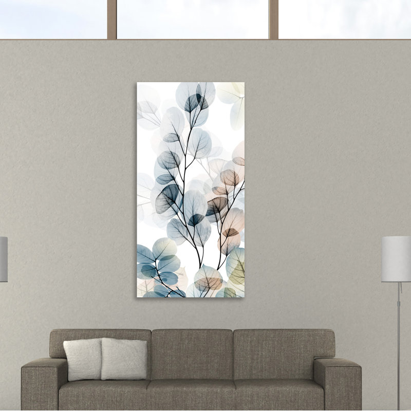 «Skyward Reach 1», toile tendue par Albert Koetsier, H 24 po x l 12 po x P 1,5 po