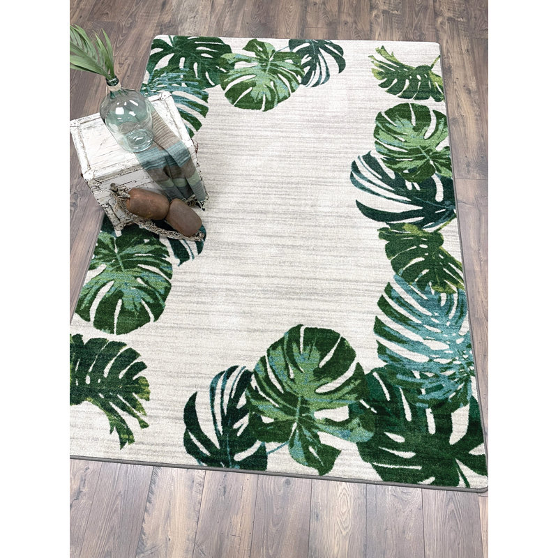 Buhr Abstract Indoor Rug, Rectangle 5' x 8'