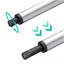 Table de travail commerciale 24 po x 30 po en acier inoxydable de calibre 18-148803609