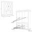 Aleisha 2 Door Manufactured Wood Wardrobe