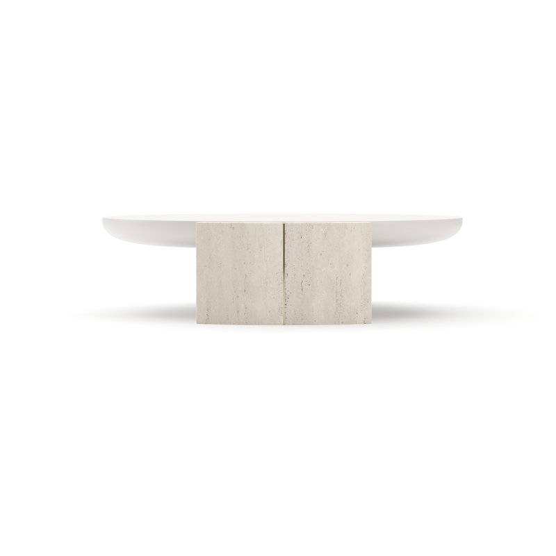 Caracole Stone Cocktail Table