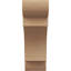 New Brighton cèdre brut grain de bois TimberThane Corbel, apprêté brun clair-88292358