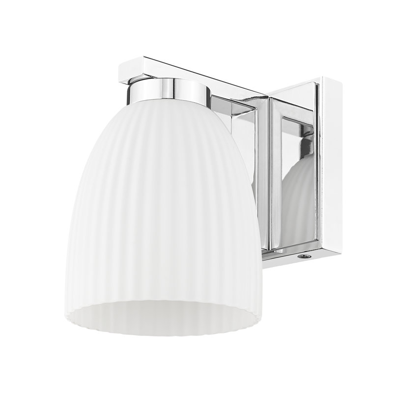 Mateo 1 Light Wall Sconce, Chrome