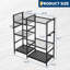 74.5cm W Metal Storage Rack