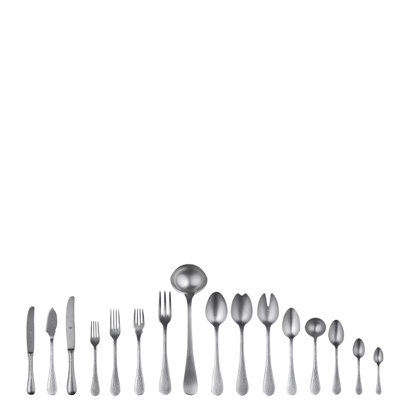 Epoque Flatware Set - 126 Pieces - Pewter