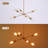 Montagnes 6 - Light Wrought Iron Dimmable Sputnik Sphere Chandelier-1426219820