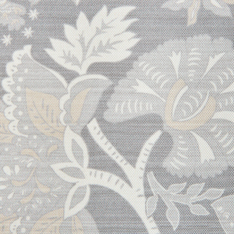 Ensemble de 2 coussins lombaires d'extérieur patinés jacobins MARTHA STEWART, 18 po, H 18 po x l 18 po, Gris, Carrée