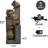 53 Inches 4 Tiered Floor Standing Outdoor Water Fountains and Waterfalls for Garden-975255134