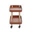 Side table on castors-1455657588