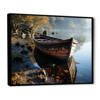 «Sailing Charm In The Morning Mist», reproduction sur toile