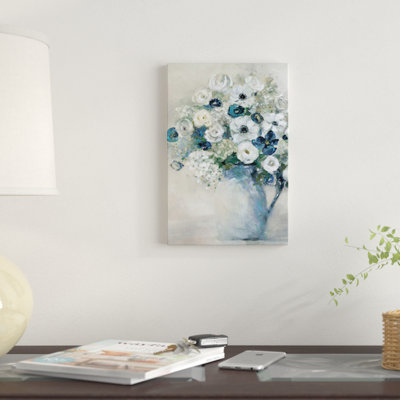 " Anemone And Blue " by Sally Swatland