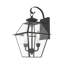 Lanterne murale d'extérieur en verre biseauté H 16,5 po Boto 2-23339328