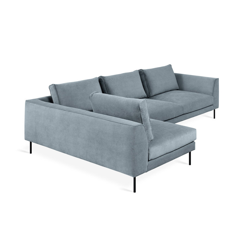Renfrew XL Sectional, Left Hand Facing, Mersey Skyline