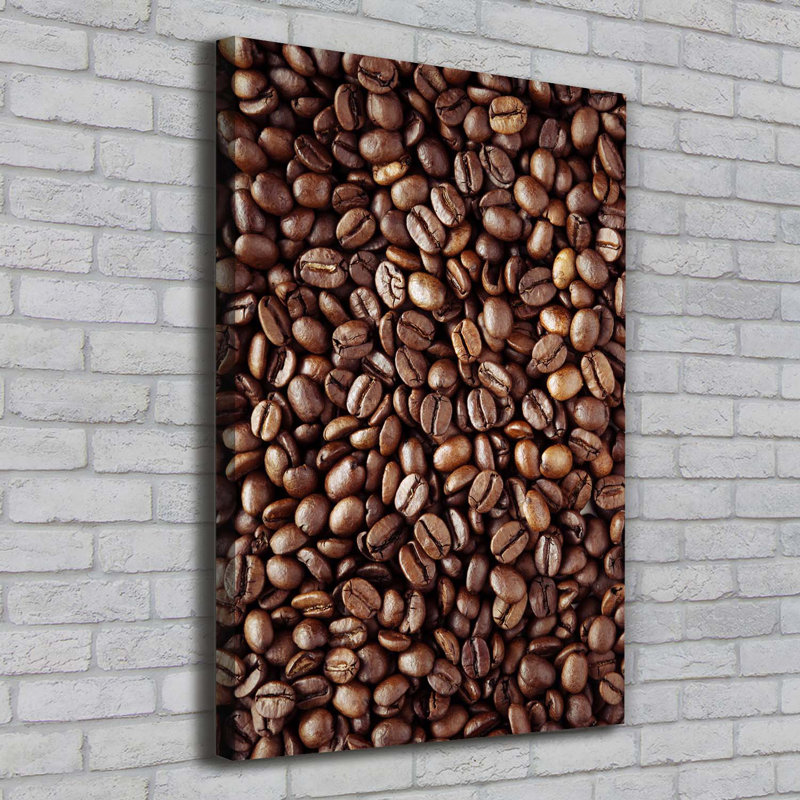 Coffee Beans - Wrapped Canvas Print