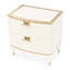 La Terrazza Nightstand - Creamy Pearl