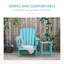 Chaise Adirondack avec porte-gobelet Outsunny-1031640888