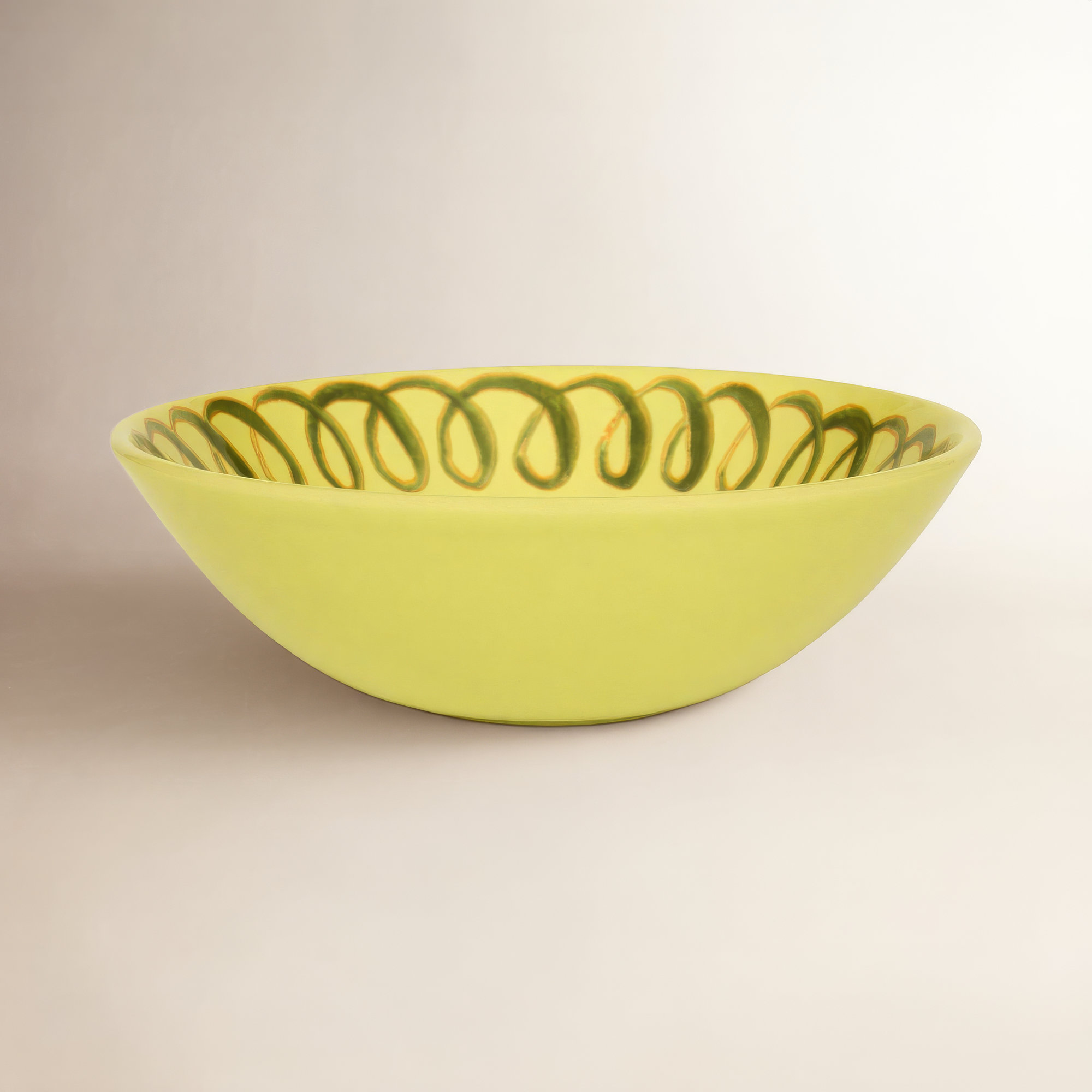 Herman Cereal Bowl - Lime - 7", Lime