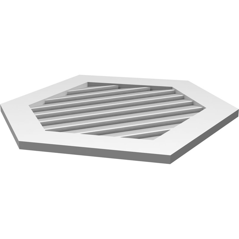 Pente verticale verticale en uréthane 8 pi, H 1 po x l 28 po x L 32 po