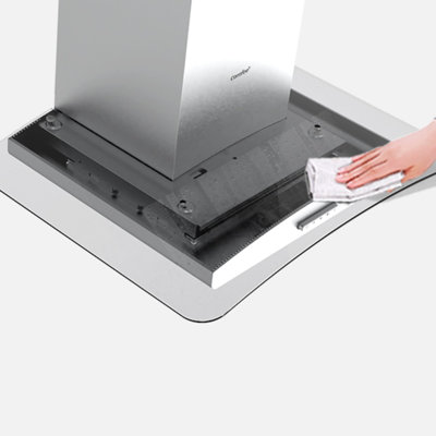 60cm Chimney Cooker Range Hood Kitchen Extractor with 3-Speed Modes