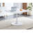 Dining Table For 4-6 People With Mdf Table Top, Pedestal Dining Table, End Table Leisure Coffee Table-1337071291-1338779467