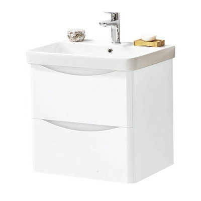 Clifton 600mm Single Bathroom Vanity with Vitreous China Basin