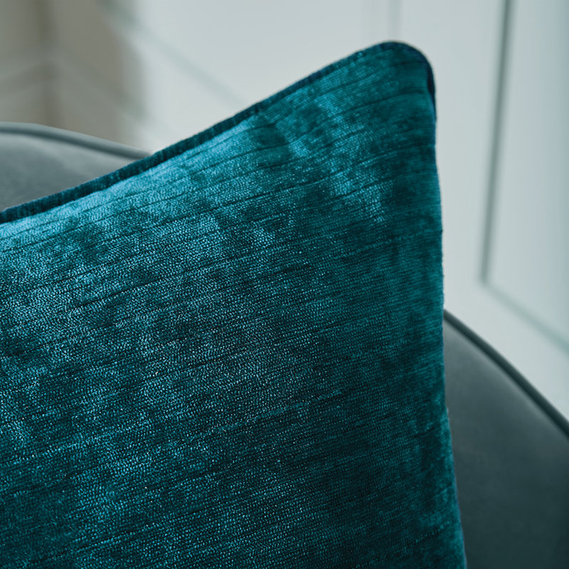 Meharg Square Cushion, Teal