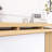 Antique Natural Farmhouse Console Table - Retro Wooden Entryway Table-116489102
