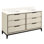 60" Hytes Double Bathroom Vanity Set with Rectangular Undermount Sinks