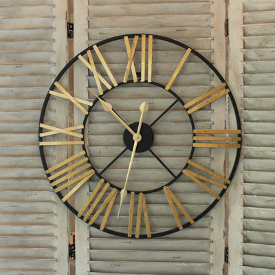 Crete Metal Wall Clock