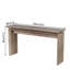 Console rectangulaire de 58 pouces de largeur, table d'entrée de ferme