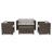 4PC SET, Patio Chair Set, Outdoor Sofa Set, Conversation Set-1268341201