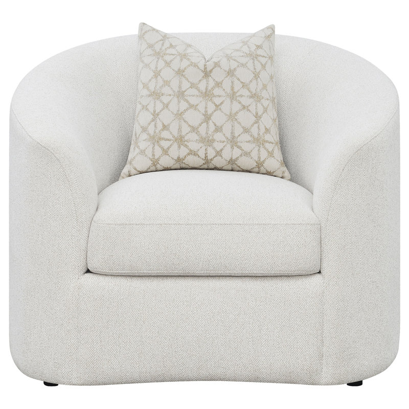 Chaise avec accoudoirs inclinés Rory Latte