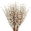 Vaporisateur de baies blanches de 17 pouces, paquet de 72 tiges, 35 baies réalistes par tige, faux floral pour les arrangements de vase et la décoration intérieure
